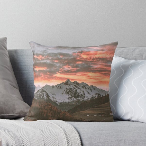 Item preview, Scenic View Of Snow Capped Mountain designed and sold by Ataqhin.