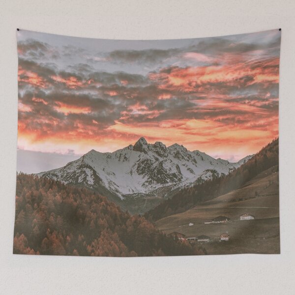 Item preview, Scenic View Of Snow Capped Mountain designed and sold by Ataqhin.