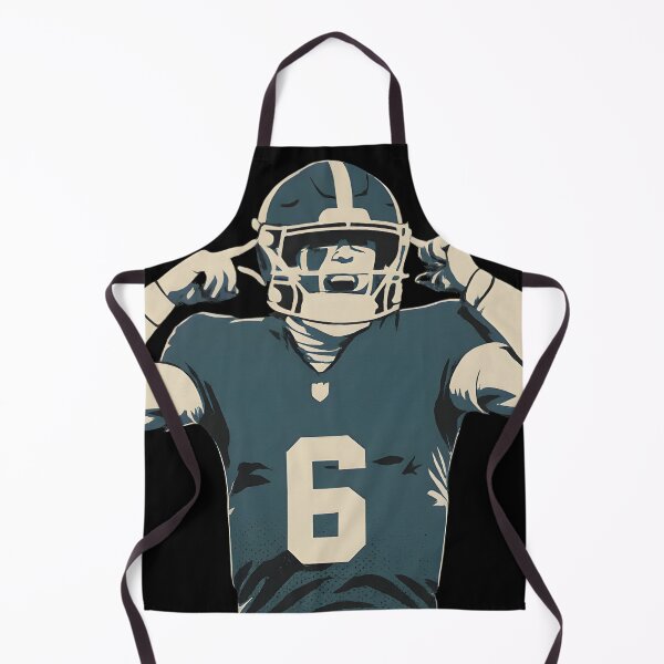 Artikelvorschau, Jaxson Dart #6 Duotone-Druck: Fan-Kunstwerk des Rookie-Quarterbacks der NY Giants – Vintage-NFL-Wanddeko für eingefleischte Giants-Fans und Legenden beim Football-Spiel entworfen und verkauft von WAUZ.