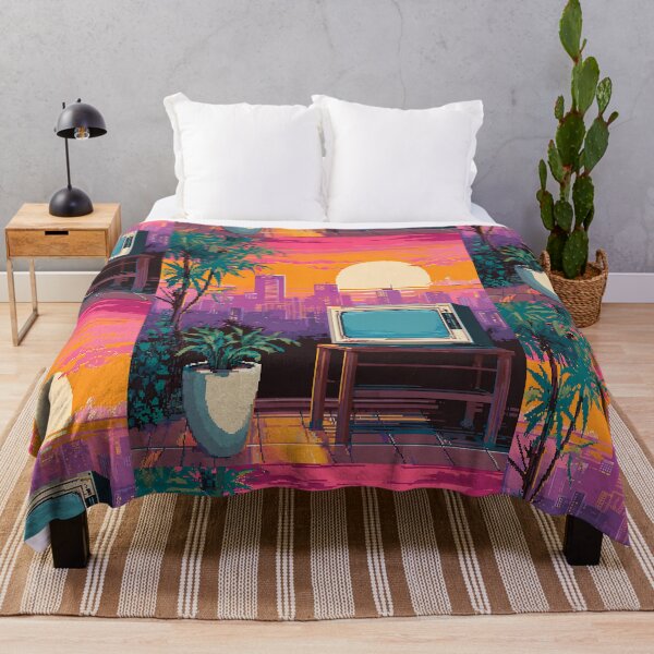 Item preview, Glitch Vaporwave Pixel Art designed and sold by bapupa.