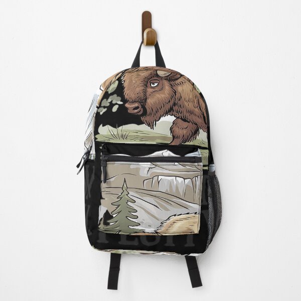 Item preview, Funny Vintage Look Yellowstone National Park Bison Lover designed and sold by RoyTill0Art.