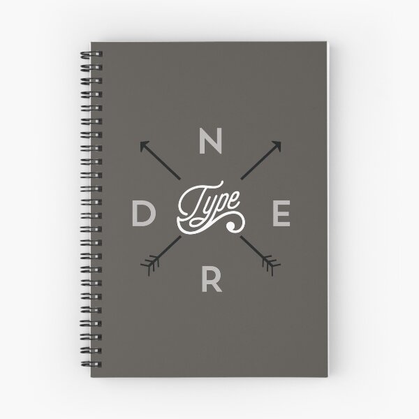Item preview, Type Nerd (Hipster Branding —Gray) designed and sold by The Gaping Maw.
