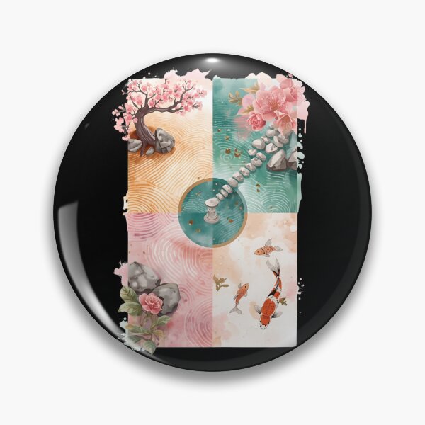 Item preview, Ikigai Japanese Zen Garden Harmony designed and sold by ChicTrendz.