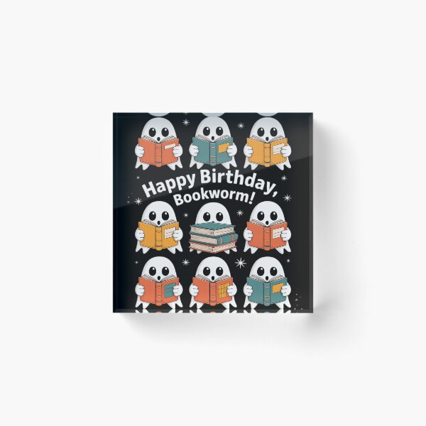 Item preview, Ghost Reading Teacher Halloween Librarian Book Lover School  designed and sold by RoyTill0Art.