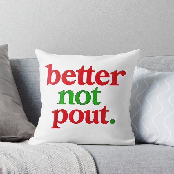 Item preview, Better not pout. Funny Santa Clause saying Christmas party designed and sold by URGlden.