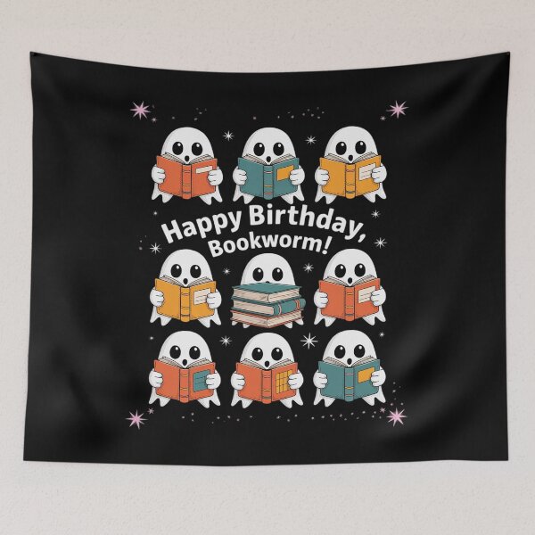 Item preview, Ghost Reading Teacher Halloween Librarian Book Lover School  designed and sold by RoyTill0Art.