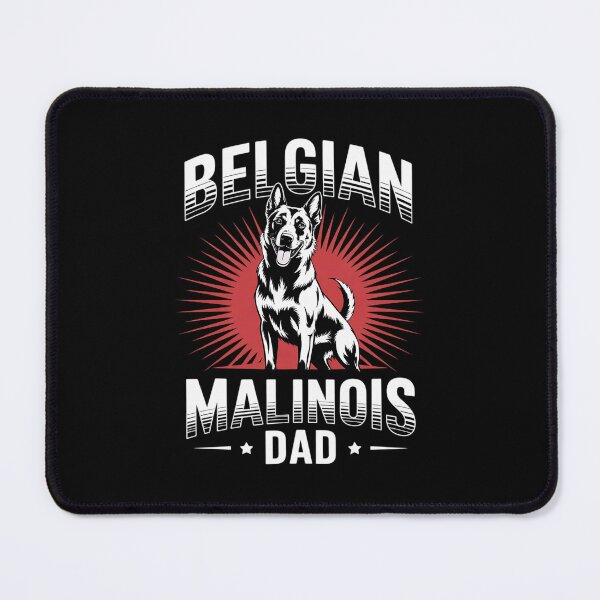 Item preview, Dog Lover Fathers Day Pet Dad Animal Belgian Malinois designed and sold by RsFilsingerArt.