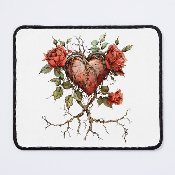 Item preview, Rooted Rose Heart designed and sold by Liededrom..