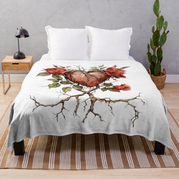 Item preview, Rooted Rose Heart designed and sold by Liededrom..
