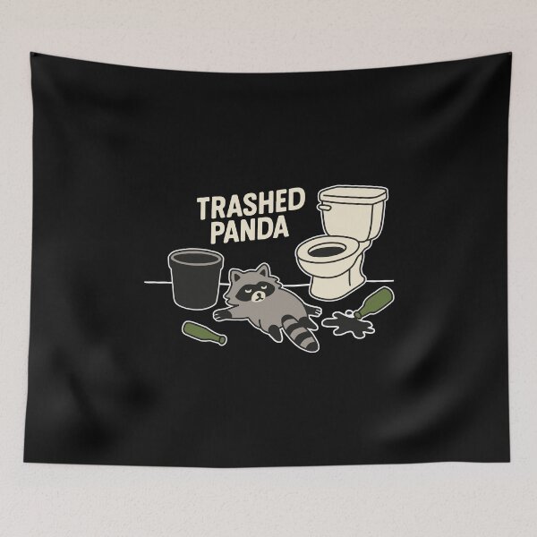 Item preview, Trashed Panda designed and sold by NQArtist.