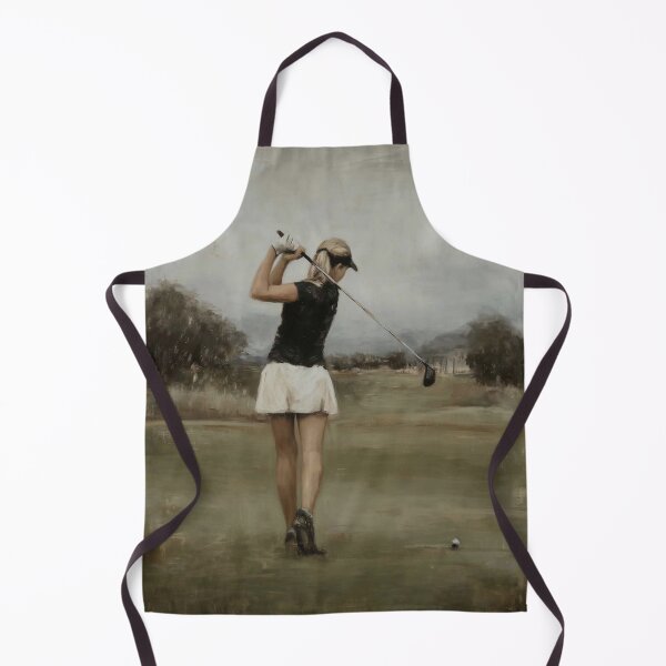 Item preview, Woman Golfing on a Cloudy Day designed and sold by lautir.