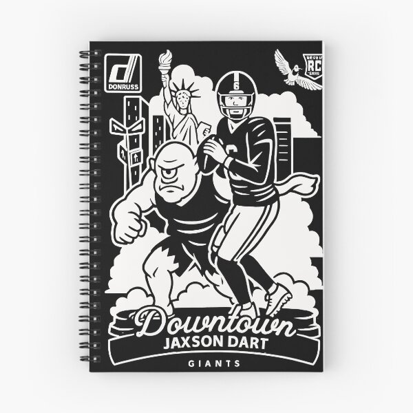 Item preview, Downtown Jaxson Dart NY Giants Vector: High-Res Rookie QB Skyline Fan Art – NFL Urban Graphic for Hoodie Prints & Epic City Tailgates designed and sold by WAUZ.