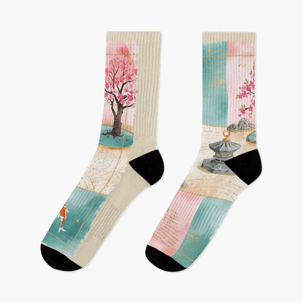 Item preview, Ikigai Watercolor Zen Meditation Garden designed and sold by ChicTrendz.