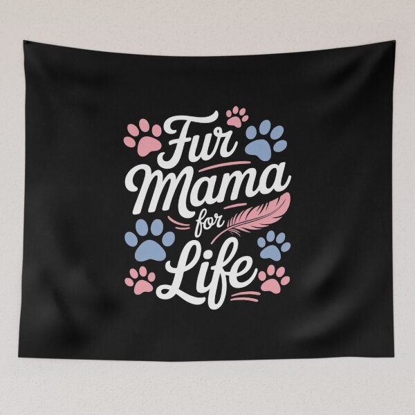 Item preview, Dog Mama Fur Life  designed and sold by RsFilsingerArt.