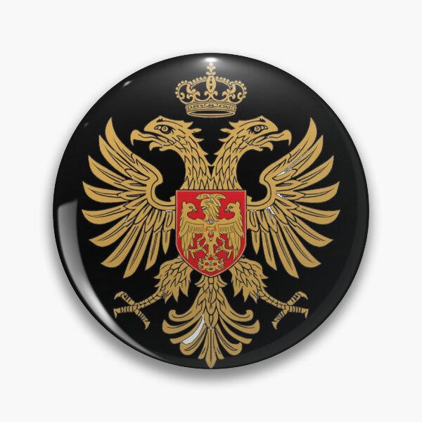 Item preview, Serbian two-headed eagle designed and sold by Orthodox Brothers.