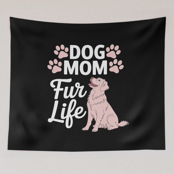 Item preview, Dog Mom Fur Life Cute Life Mom Fur Life  designed and sold by RsFilsingerArt.