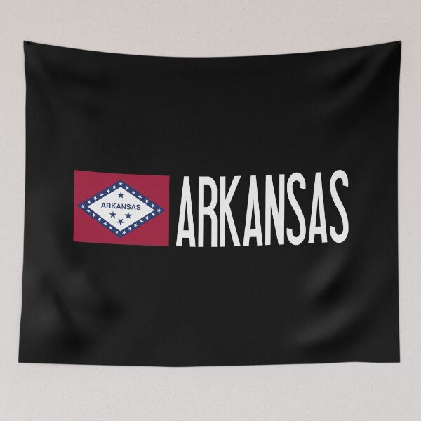 Item preview, Arkansas: Arkansan Flag & Arkansas designed and sold by Jared Davies.
