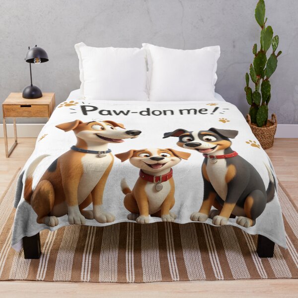 Item preview, Clever Dogs - Paw-don me designed and sold by Petalandfur.