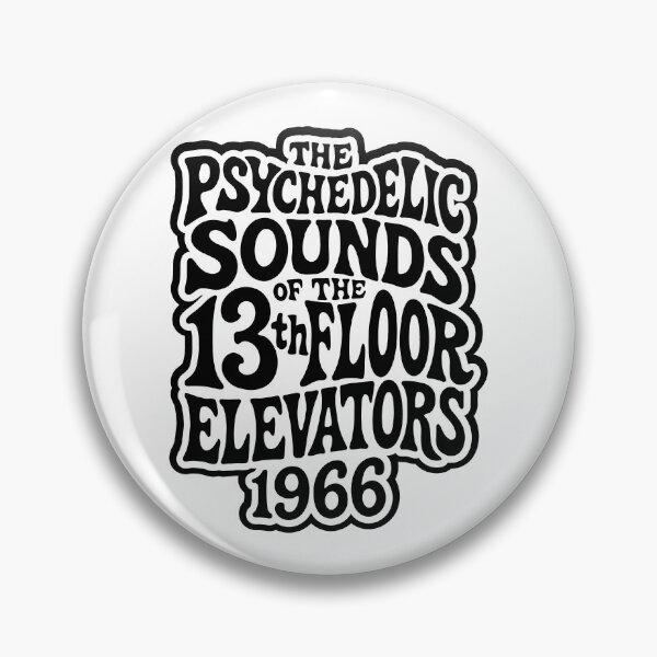 Item preview, Psychedelic 13th Floor Elevators Lettering designed and sold by Boogosh.