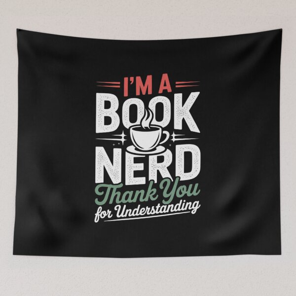 Item preview, I'm a Book Nerd - Book Lover - Literature designed and sold by RoyTill0Art.