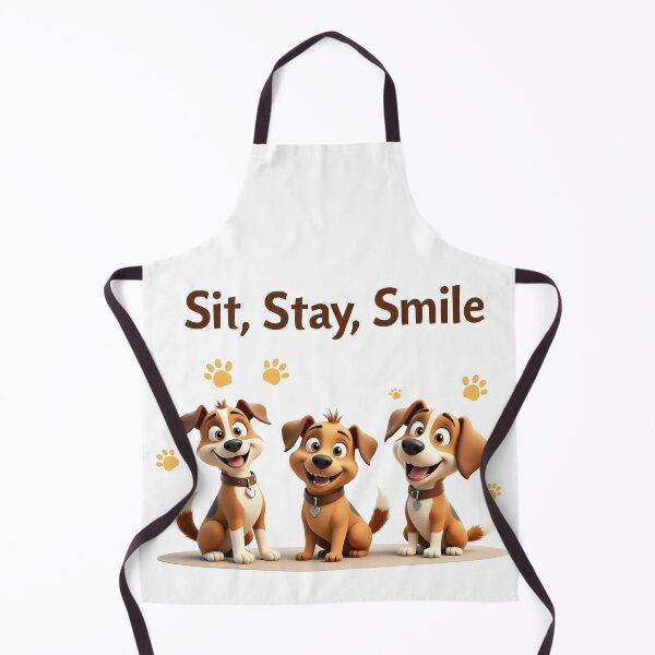 Item preview, Clever Dogs - Sit, Stay, Smile designed and sold by Petalandfur.