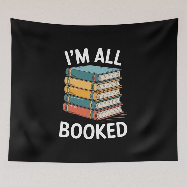 Item preview, I'm All Booked This Summer Book Lover Summer Reading  designed and sold by RoyTill0Art.