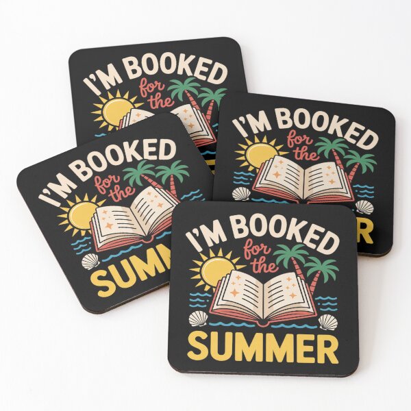 Item preview, I'm Booked For The Summer Books Reader Librarian Vacation  designed and sold by RoyTill0Art.