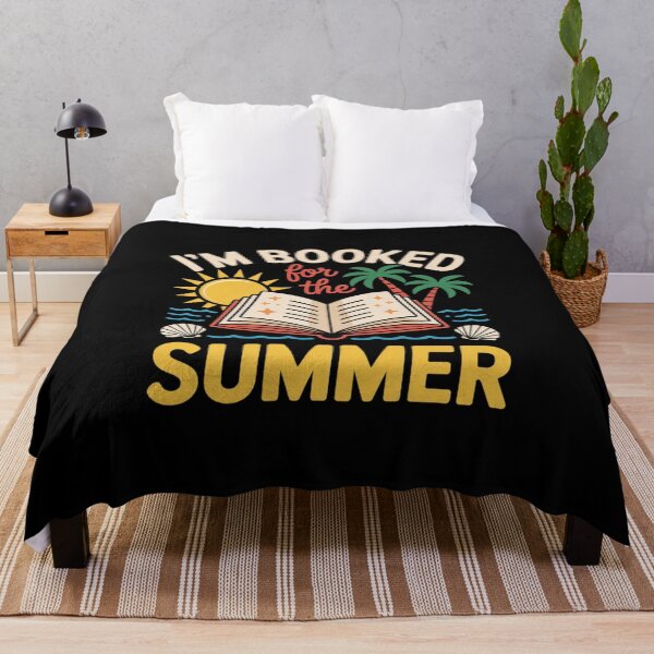 Item preview, I'm Booked For The Summer Books Reader Librarian Vacation designed and sold by RoyTill0Art.