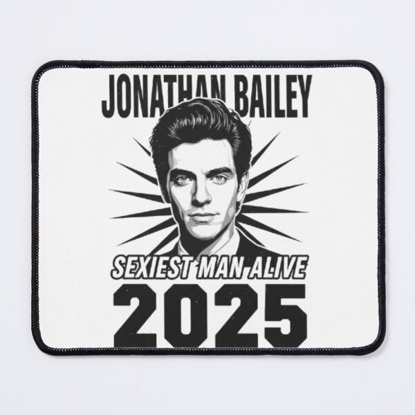 Item preview, Jonathan Bailey 2025: Sexiest Man Alive - Vintage Tribute Edition designed and sold by zdzdesigner.