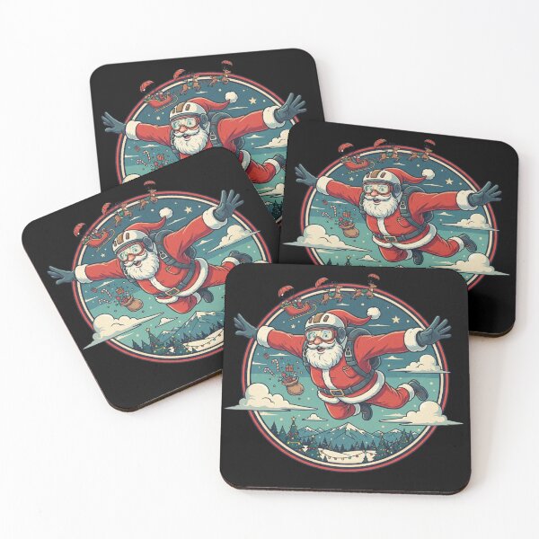 Item preview, Santa's Extreme Delivery: Skydiving Claus designed and sold by HarriPaloma.