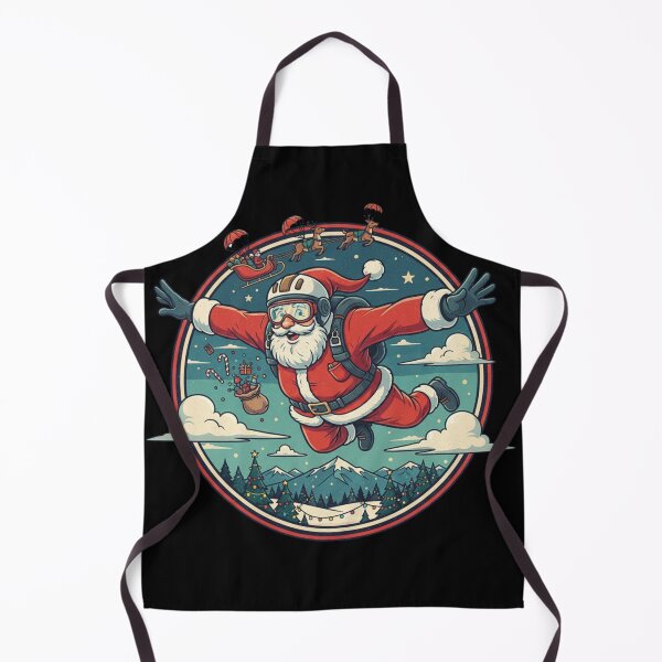 Item preview, Santa's Extreme Delivery: Skydiving Claus designed and sold by HarriPaloma.