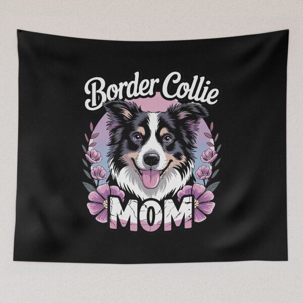Item preview, Dog Owner Women Mothers Day Pet Mom Border Collie  designed and sold by RsFilsingerArt.