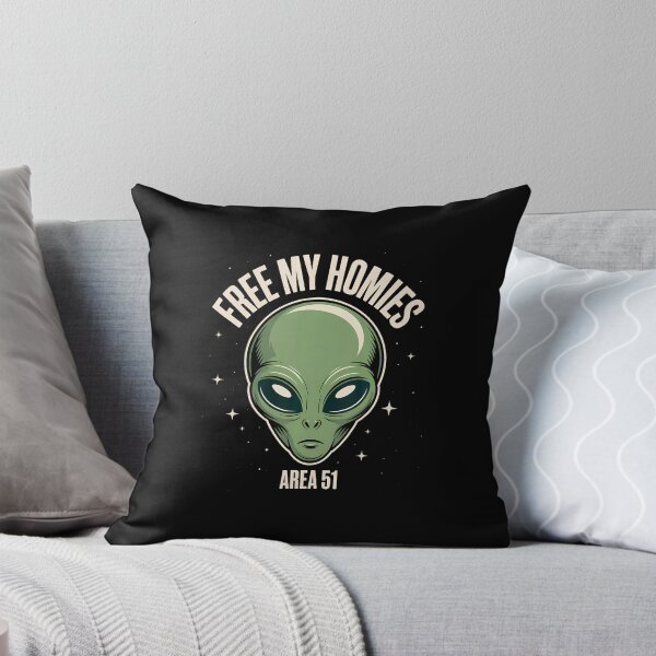 Item preview, Free My Homies Area 51 Funny Alien Ufo Boys designed and sold by CaraRuth.