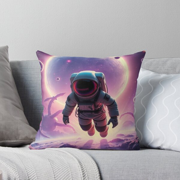 Item preview, Surreal Space Dreams – Astronaut in Alien World with Cosmic Glow & Tentacle Fantasy designed and sold by FotoworldEdel.
