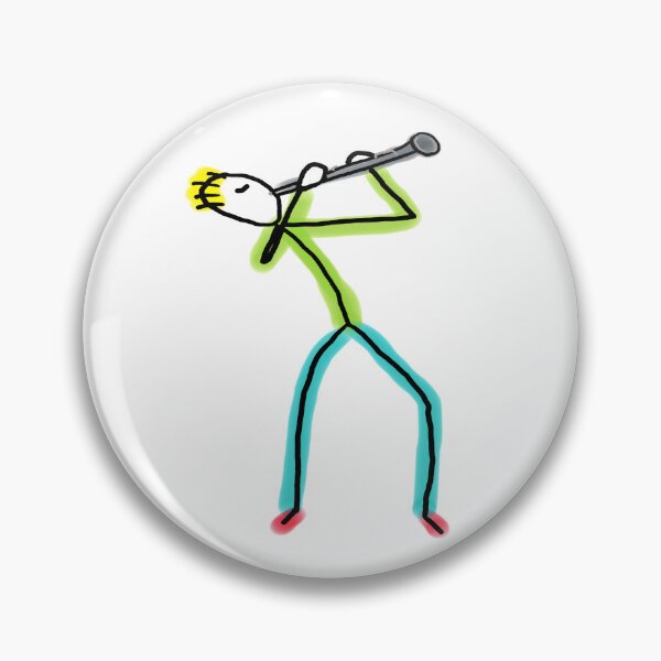 Item preview, Clarinet Stickman designed and sold by Mark-Ewbie.