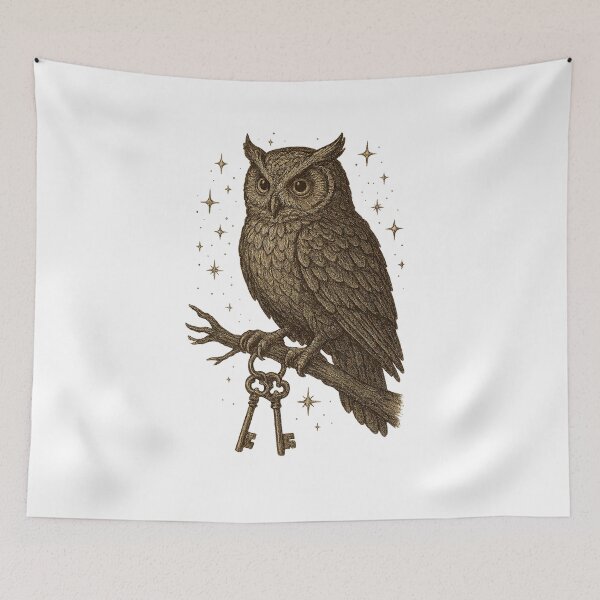 Item preview,  Vintage Wolf Crest Symbol designed and sold by FusionRealm.