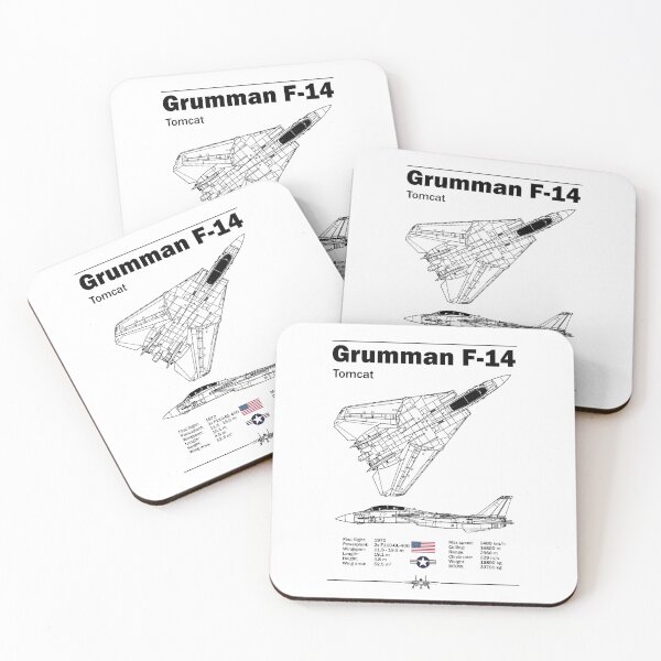 Item preview, Grumman F-14 Tomcat Blueprint Poster designed and sold by Justinian Matieu.