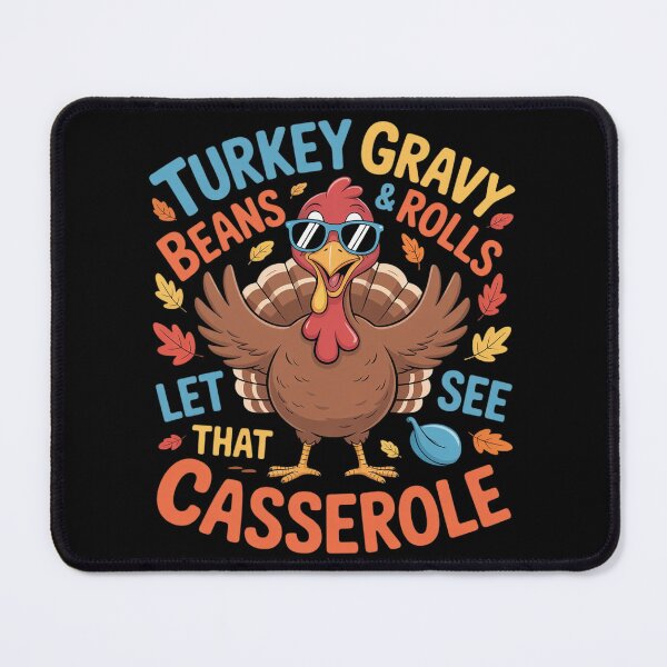 Item preview, Turkey Gravy Beans Rolls See That Casserole Thanksgiving designed and sold by VerseFarm.
