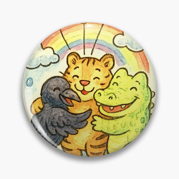 Item preview, animals rainbows and balloons 004 designed and sold by tileartwork.