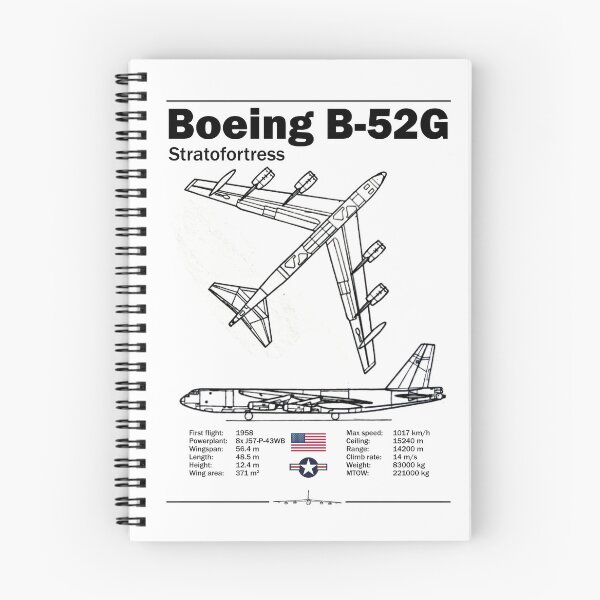 Item preview, Boeing B-52G Stratofortress Blueprint Poster designed and sold by Justinian Matieu.