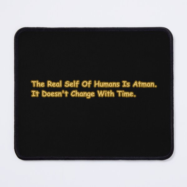 Item preview, The Real Self Atman Spiritual Philosophy Eternal Soul Quote designed and sold by CapriCreatives.