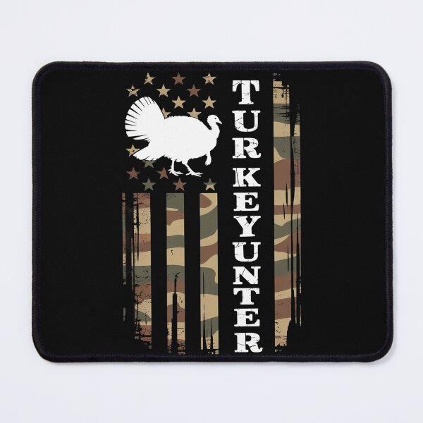 Item preview, Turkey Hunter American Flag Turkey Hunting Lover designed and sold by VerseFarm.