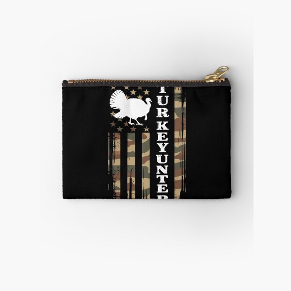 Item preview, Turkey Hunter American Flag Turkey Hunting Lover  designed and sold by VerseFarm.