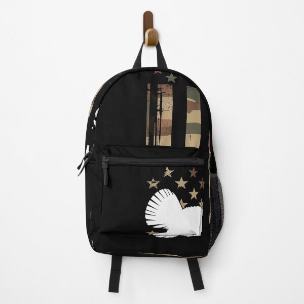 Item preview, Turkey Hunter American Flag Turkey Hunting Lover designed and sold by VerseFarm.