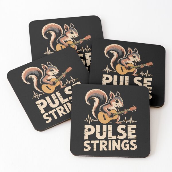 Item preview, Squirrel Guitar With Pulse Strings Theme designed and sold by KelseyYasuko.