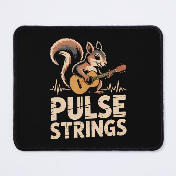 Item preview, Squirrel Guitar With Pulse Strings Theme designed and sold by KelseyYasuko.