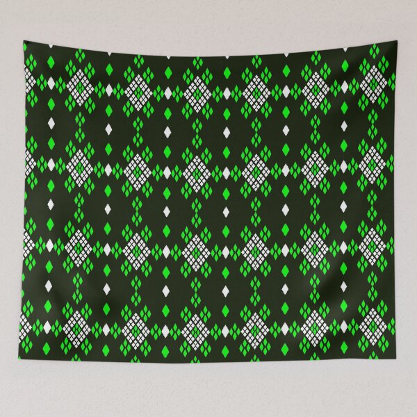 Item preview, Thai laikit- green leaves designed and sold by Sukjai@Design.