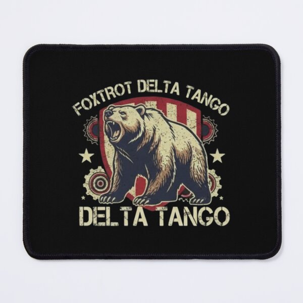 Item preview, Foxtrot Delta Tango FDT Bear designed and sold by Marbleroad.