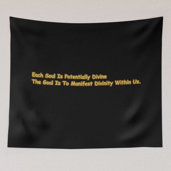 Item preview, Each Soul Is Divine Manifest Divinity Within Spiritual Awakening Quote designed and sold by CapriCreatives.