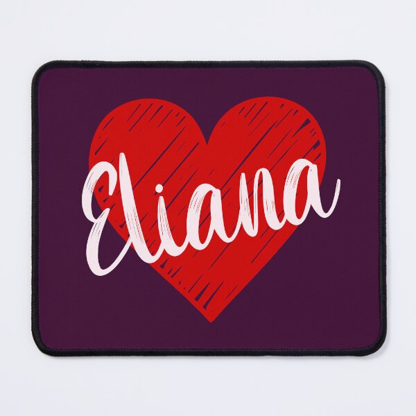 Item preview, Eliana Name Red Heart designed and sold by Jeallan Designs.